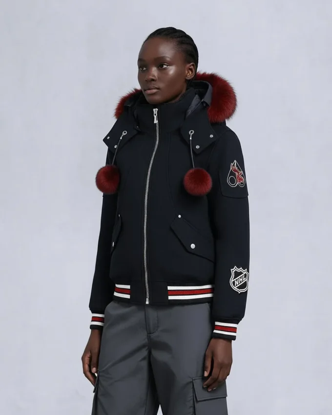 giacca bomber NHL X Moose Knuckles Team