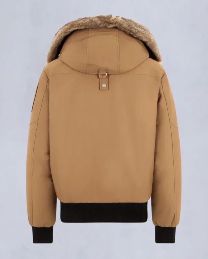 Giacca bomber originale con bordi in shearling