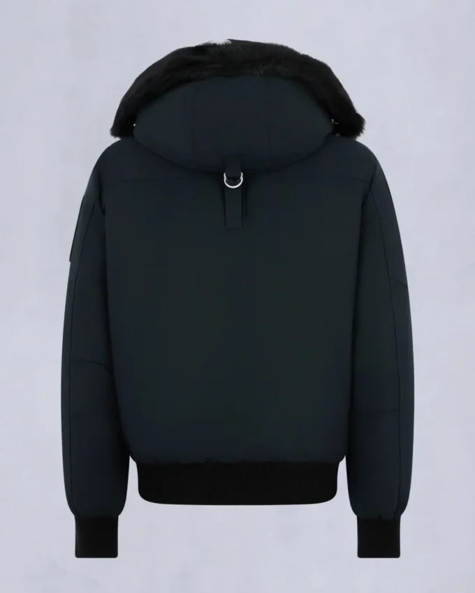 Giacca bomber originale con bordi in shearling