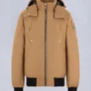 Giacca bomber originale con bordi in shearling