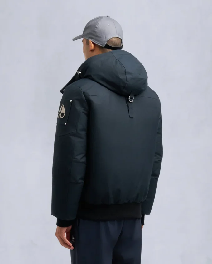 Giacca bomber originale con bordi in shearling