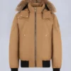 Giacca bomber originale con bordi in shearling