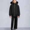 Giacca bomber unisex per bambini della serie Original Gold con bordi in shearling