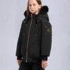 Giacca bomber unisex per bambini della serie Original Gold con bordi in shearling