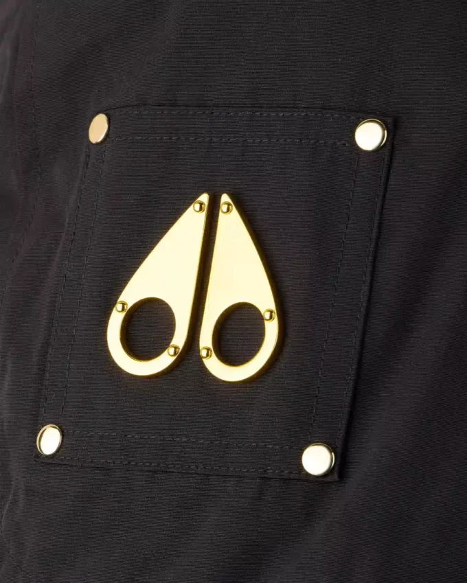 Giacca bomber unisex per bambini della serie Original Gold con bordi in shearling