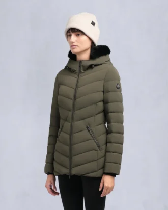 Giacca con bordi in shearling Roselawn