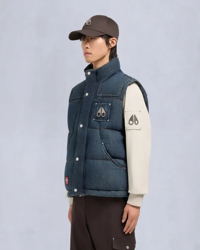 Gilet imbottito Evisu X Moose Denim Everest