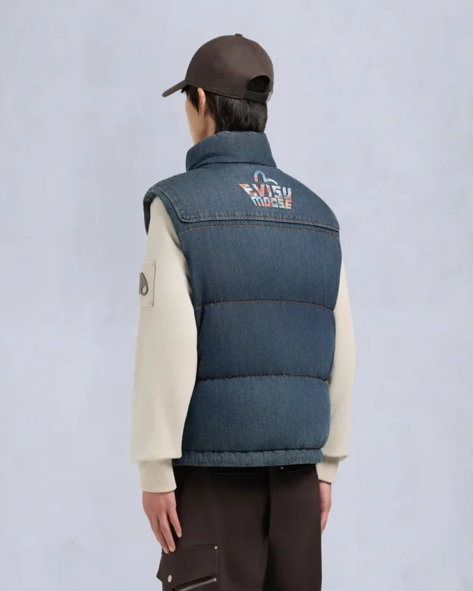Gilet imbottito Evisu X Moose Denim Everest