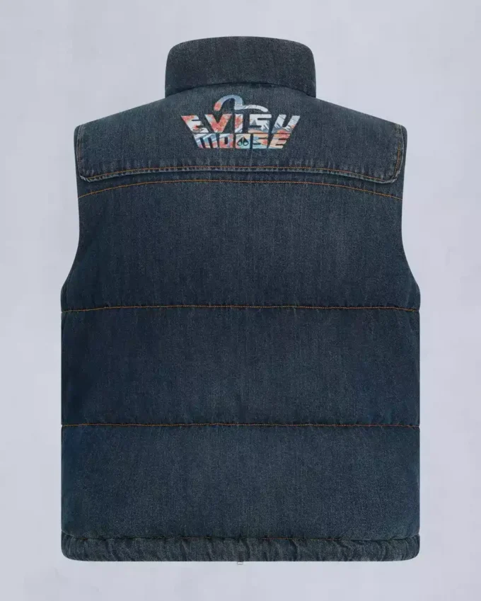 Gilet imbottito Evisu X Moose Denim Everest