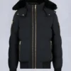 Gold Series Nyluxe Stagg Shearling Trim Bomber