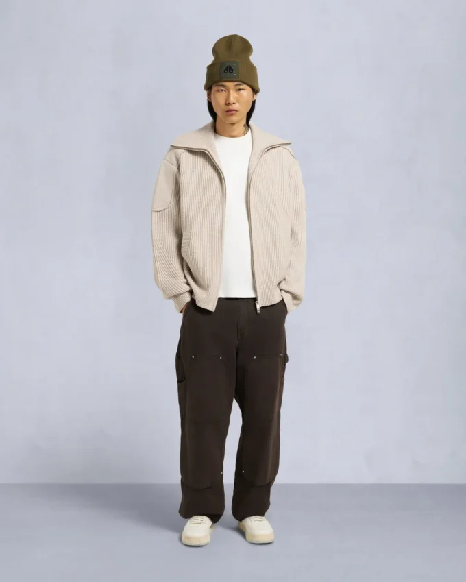 Maglione Colson con zip integrale