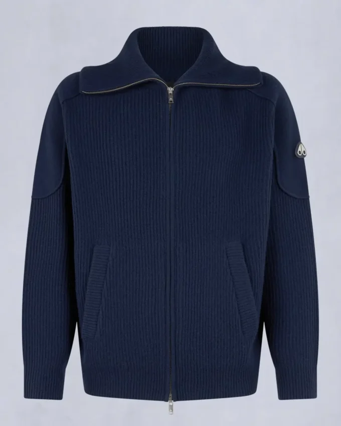 Maglione Colson con zip integrale