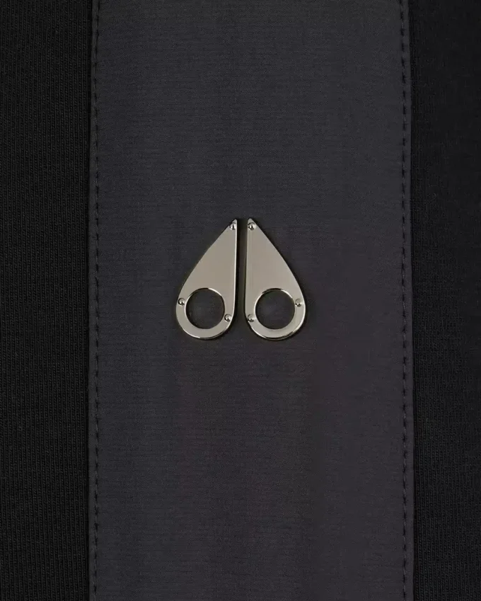 Maglione con zip a un quarto Mix Media