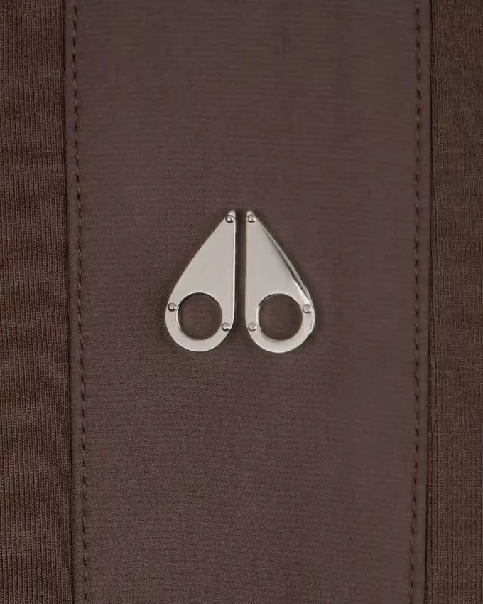 Maglione con zip a un quarto Mix Media