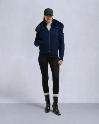 Maglione con zip integrale Corina