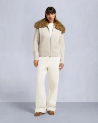 Maglione con zip integrale Corina