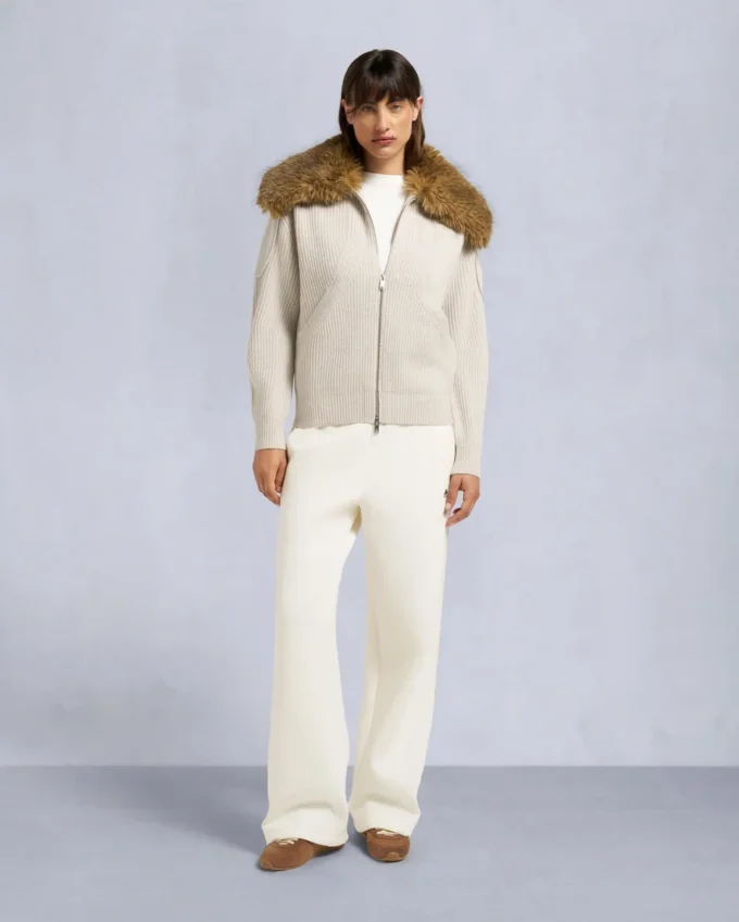 Maglione con zip integrale Corina