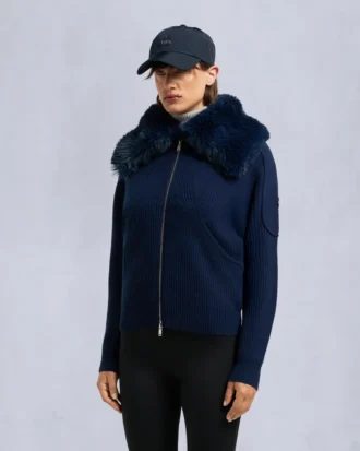 Maglione con zip integrale Corina