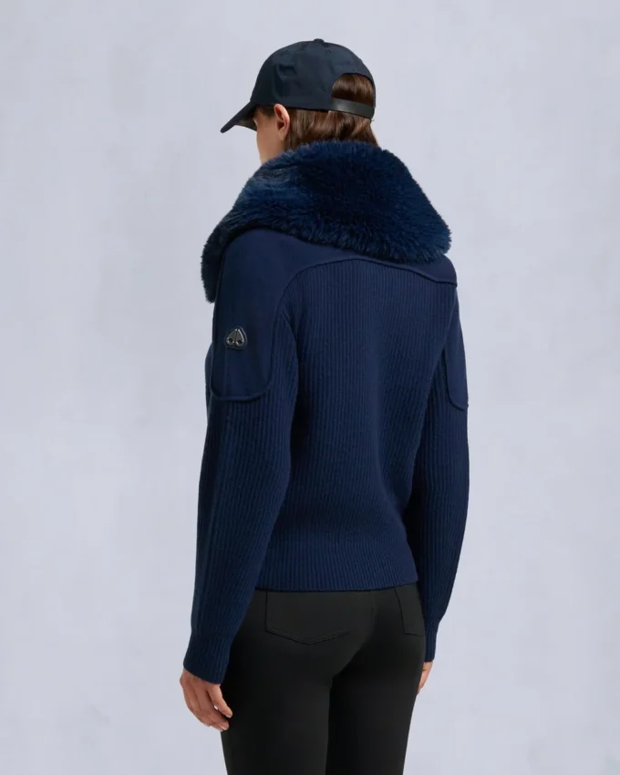 Maglione con zip integrale Corina