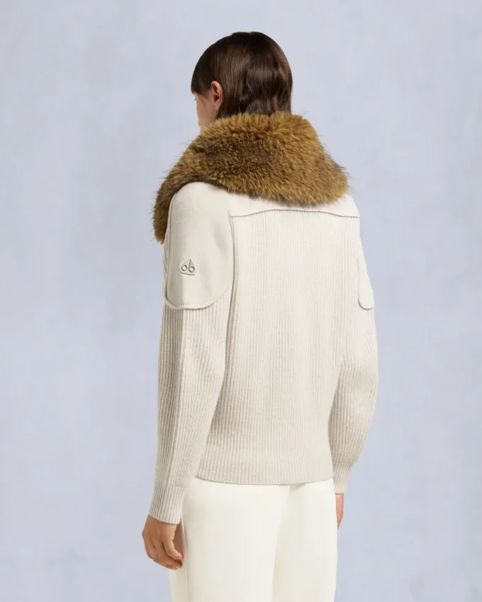 Maglione con zip integrale Corina