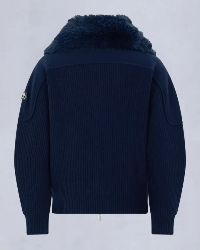 Maglione con zip integrale Corina