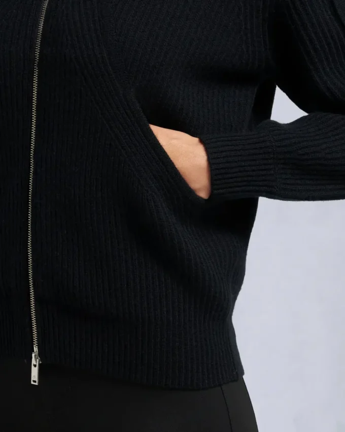 Maglione con zip integrale Corina