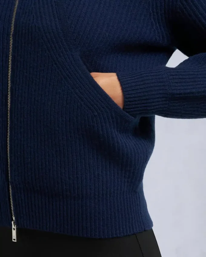 Maglione con zip integrale Corina