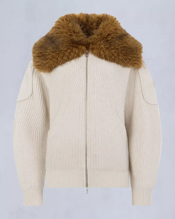 Maglione con zip integrale Corina