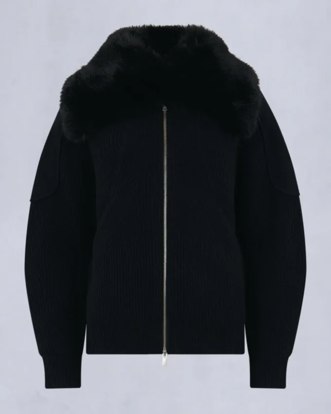 Maglione con zip integrale Corina