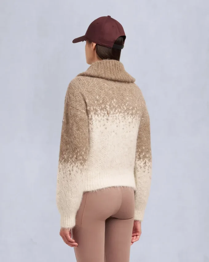 Maglione Palmer con zip integrale