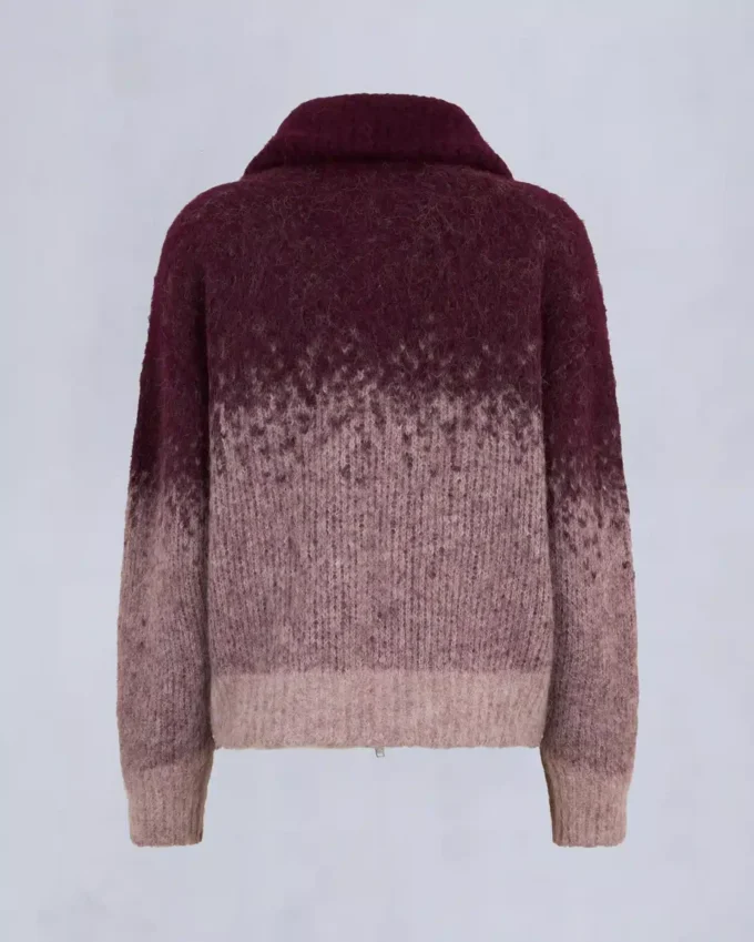 Maglione Palmer con zip integrale