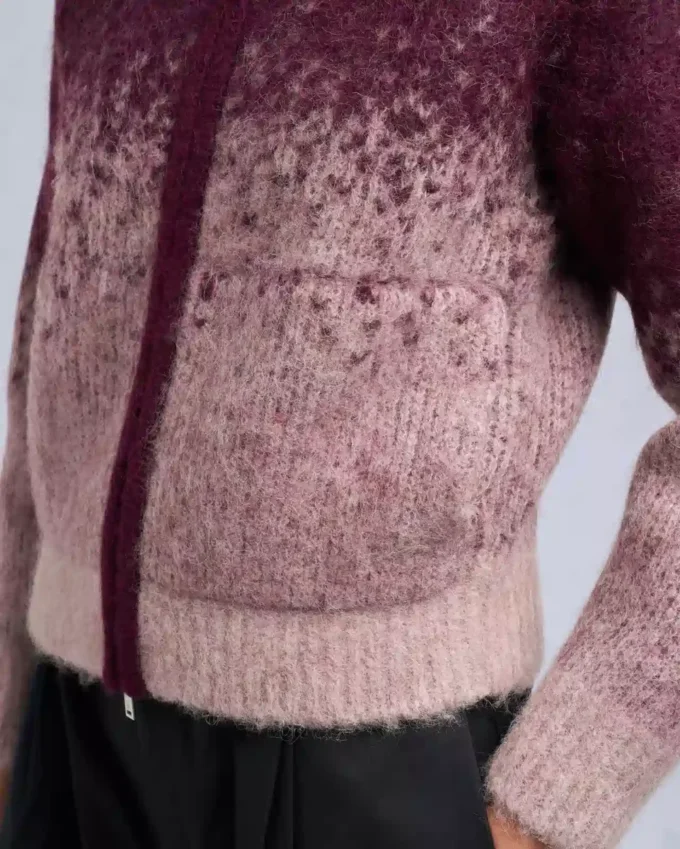 Maglione Palmer con zip integrale