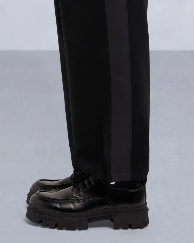 Pantaloni a gamba larga Mix Media