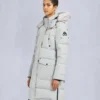 Parka Causapscal in shearling color onice
