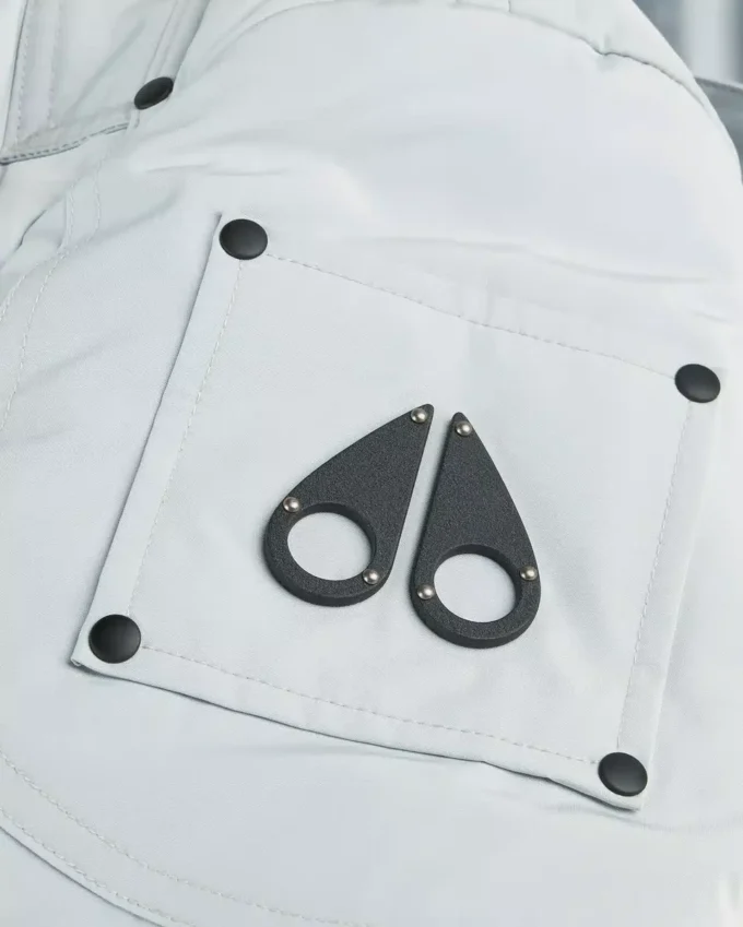 Parka Causapscal in shearling color onice