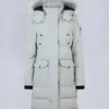 Parka Causapscal in shearling color onice