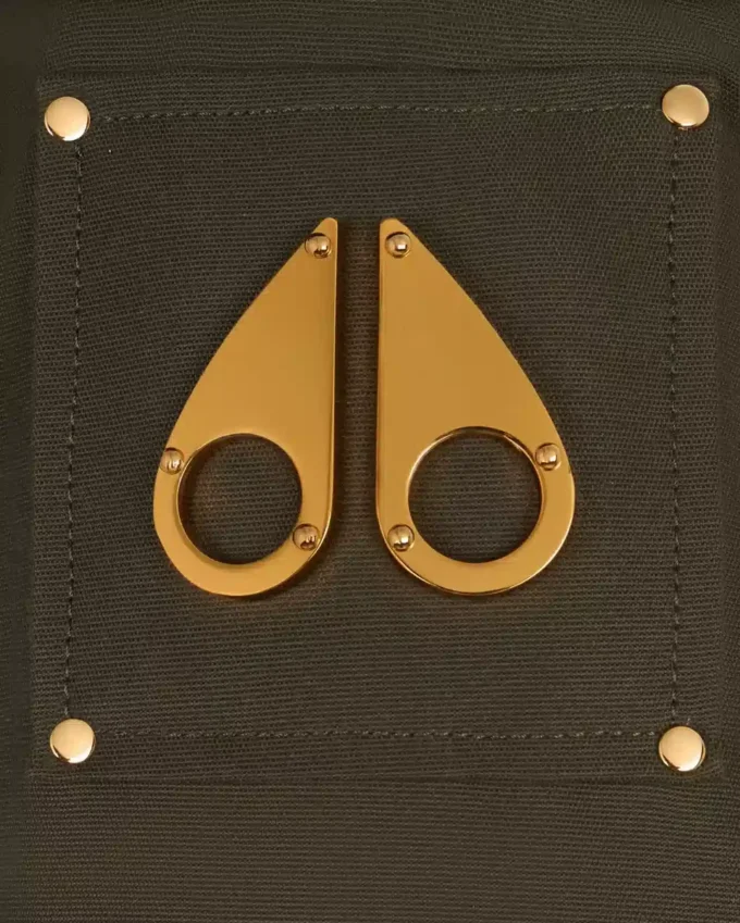 Parka con bordi in shearling Stirling della serie Gold