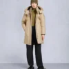 Parka con bordi in shearling Stirling originale