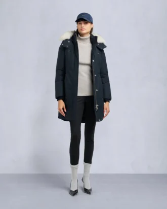 Parka con bordi in shearling Stirling originale