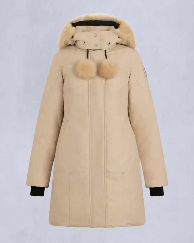 Parka con bordi in shearling Stirling originale