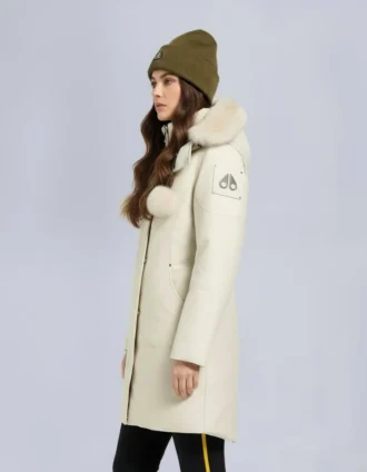 Parka con bordi in shearling Stirling originale