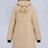 Parka con bordi in shearling Stirling originale