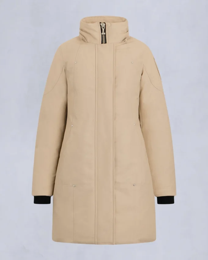 Parka con bordi in shearling Stirling originale