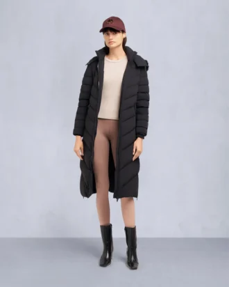 Parka con bordo in shearling Cooper Lake