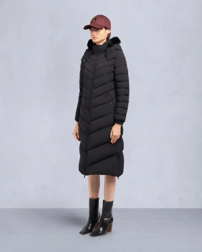 Parka con bordo in shearling Cooper Lake