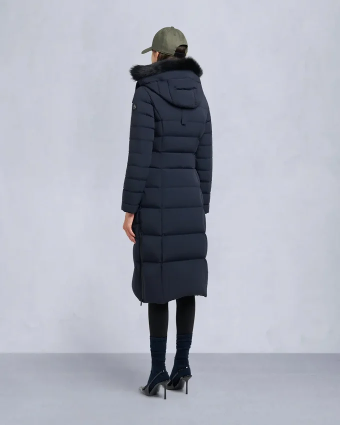 Parka con bordo in shearling Cooper Lake