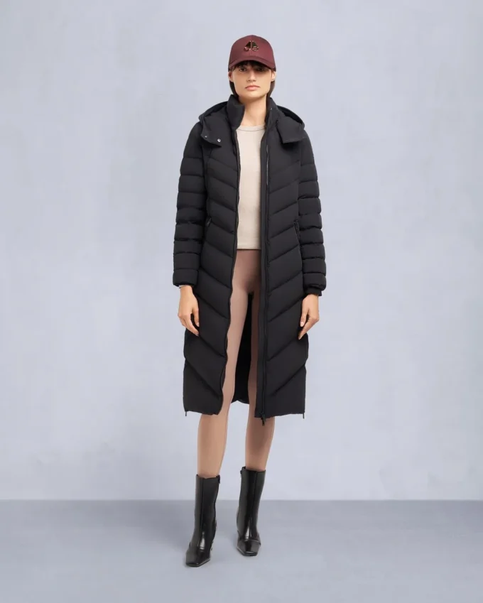 Parka con bordo in shearling Cooper Lake