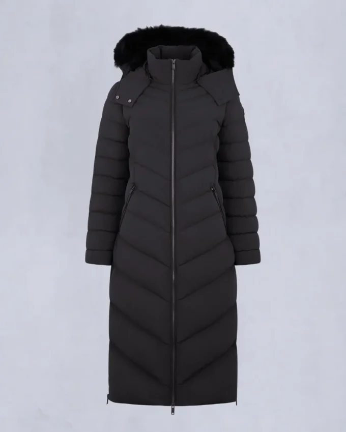 Parka con bordo in shearling Cooper Lake