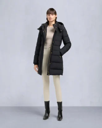 Parka Gold Series Nyluxe Watershed con bordi in shearling