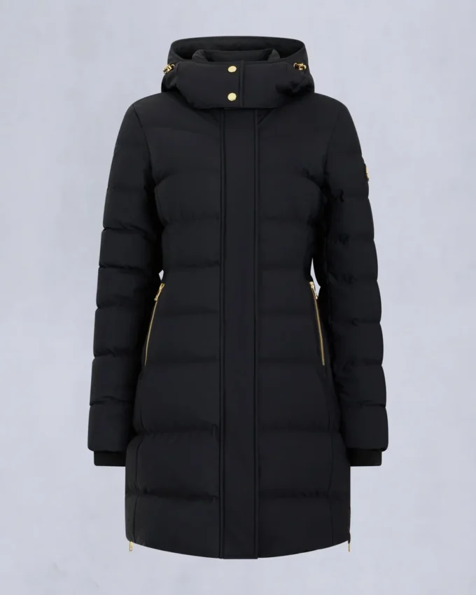 Parka Gold Series Nyluxe Watershed con bordi in shearling